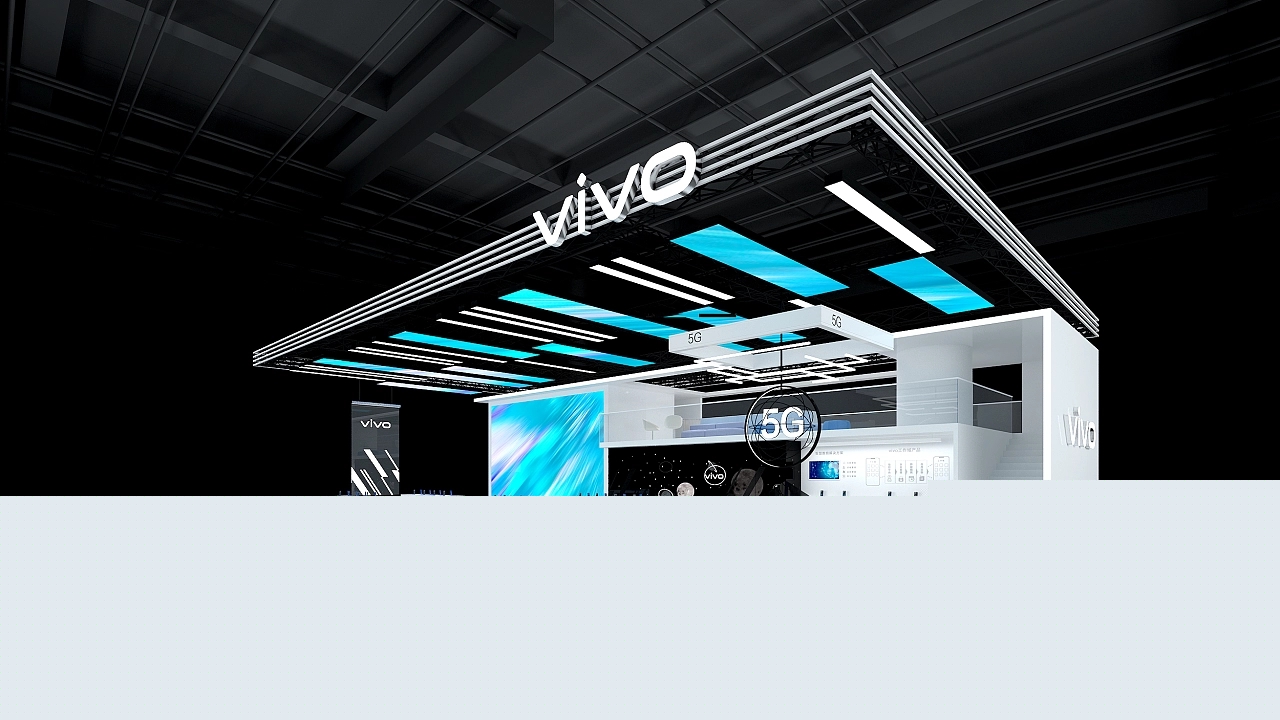 Vivo手機(jī)博覽會電子展臺設(shè)計搭建案例分析及北京展臺搭建公司