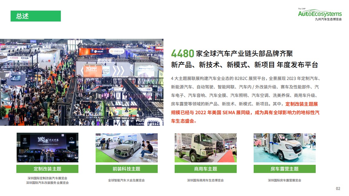 深圳國際智慧出行、汽車改裝及汽車服務業生態博覽會
